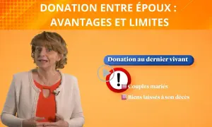 Une femme explique les avantages et les limites de la donation au dernier vivant pour les couples mariés, soulignant les inconvénients potentiels des biens laissés à son décès.