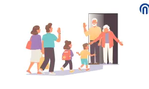 Une famille arrive chez ses grands-parents. Le droit des grands-parents, combien de jours de visite ?