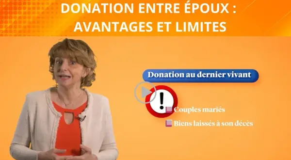 Une femme explique les avantages et les limites de la donation au dernier vivant pour les couples mariés, soulignant les inconvénients potentiels des biens laissés à son décès.